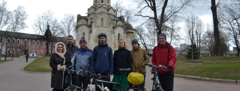 Отчет о велосипедном паломничестве в Спасо-Андроников монастырь