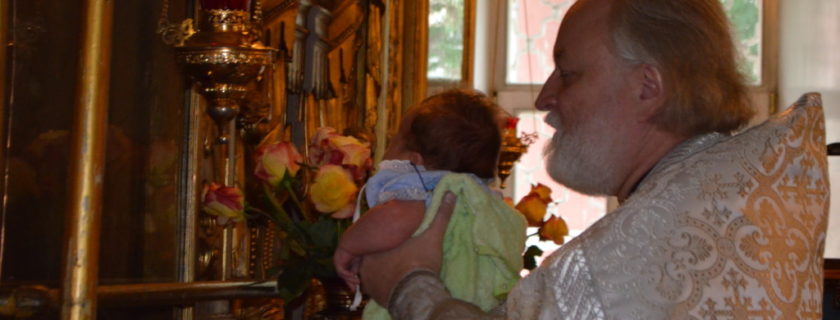 Крестины детей семьи Девяткиных (фото)