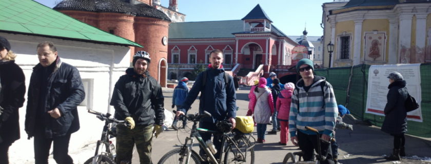 ВЕЛОПАЛОМНИЧЕСТВО В АНДРЕЕВСКИЙ МОНАСТЫРЬ