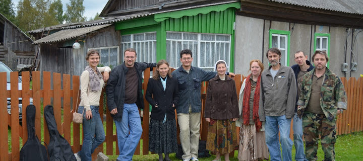 Волонтеры в Татево. Август 2012 года